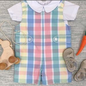 NWT Beaufort Bonnet Company Jack Keene Jon Jon- baby boy 6m